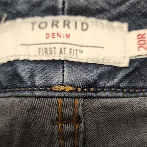 Torrid Dark Blue Denim Jeans